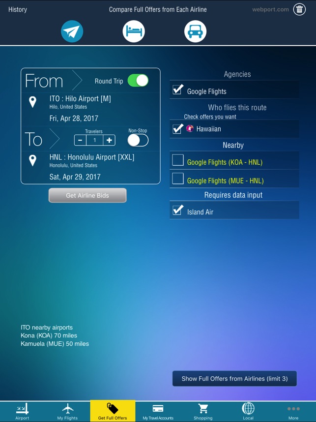 Honolulu Airport + Flight Tracker HD HNL(圖4)-速報App