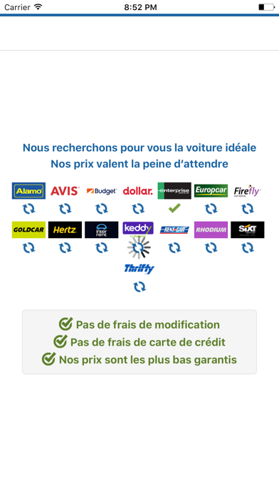 Screenshot #3 pour Location Voiture: Trouvez Les Meilleur Prix