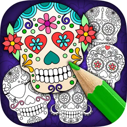 Mexican Sugar Skull Mask – Coloring Pages Cheats