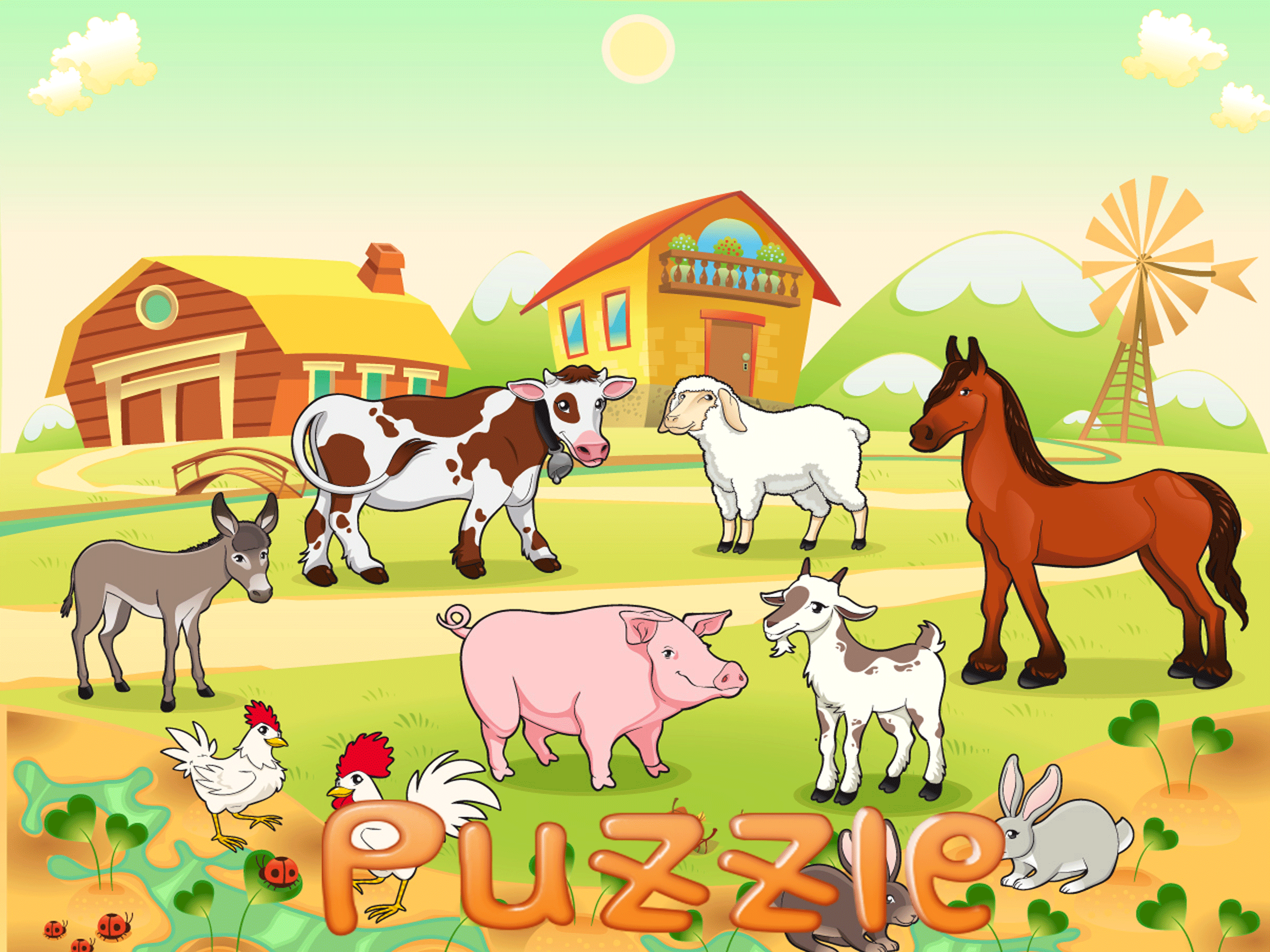 Elephant & Giraffe Puzzle Game Life Skill screenshot 6