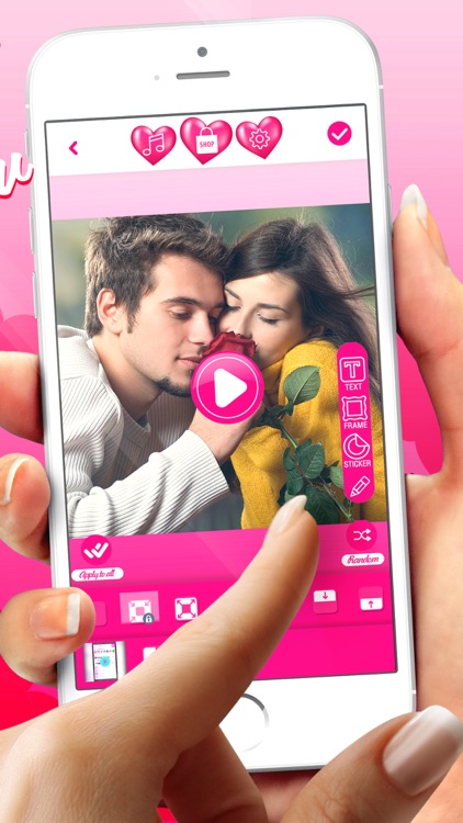 Valentine's Day SlideShow - Love Video Editor