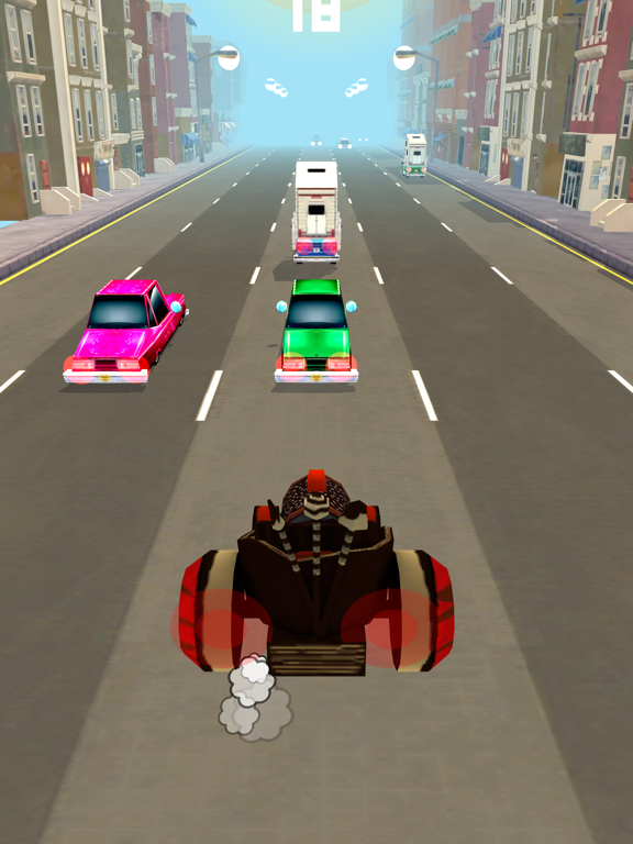 Screenshot #4 pour Course Sur Route Circulation Voiture