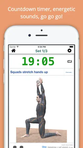 Game screenshot 10 Min Stretch Workout Challenge Free Pain Relief apk