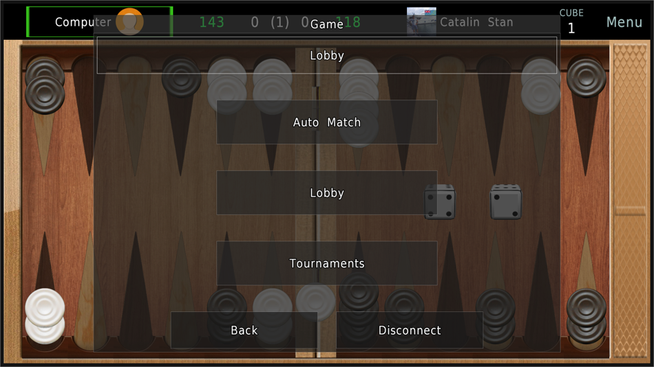 #4. Backgammon Reloaded (iOS) 由: Catalin Stan