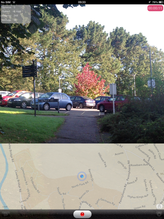 RouteShoot iPad screenshot 1 - Travel app