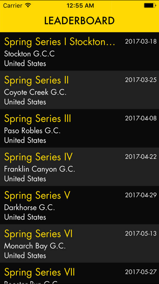 #2. Golf Live Scoring (iOS) โดย: lambodar