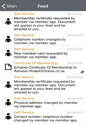 SwaziMed Member App screenshot 2
