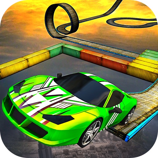 Impossible Car Tracks 3D : Stunt Driving Simulator iOS App