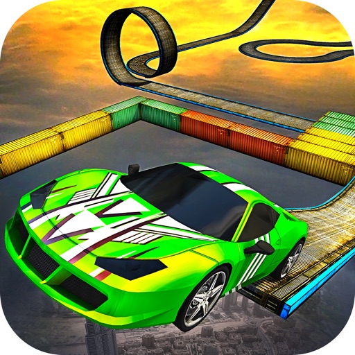 Impossible Car Tracks 3D : Stunt Driving Simulator Icon