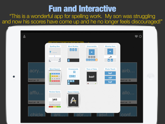 Screenshot #5 pour Sixth Grade Spelling Words