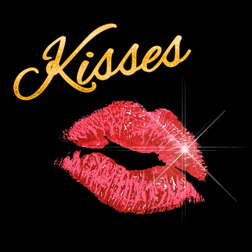 Animated GLITTERINg KISSEs - Valentine's Day