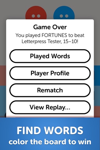 Letterpress – Word Game screenshot 3