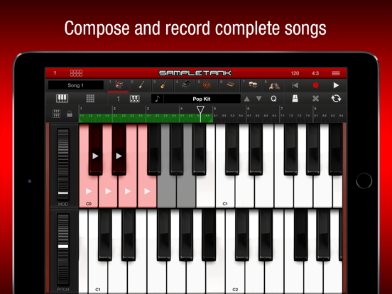 SampleTank iPad app afbeelding 2