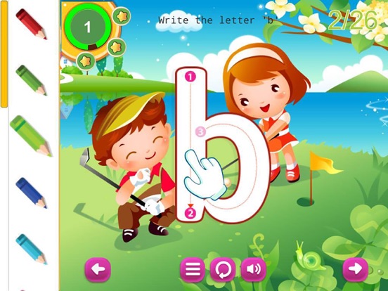 Screenshot #5 pour Writing ABC Letters Handwriting Preschool Practice