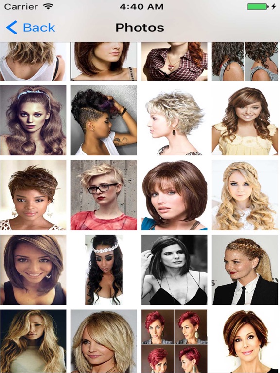 Screenshot #4 pour Women Hair Styles and Haircuts Salon 1000+ Designs
