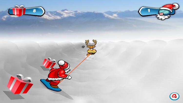 Santa Rush - Snowboard to Collect Christmas Gifts