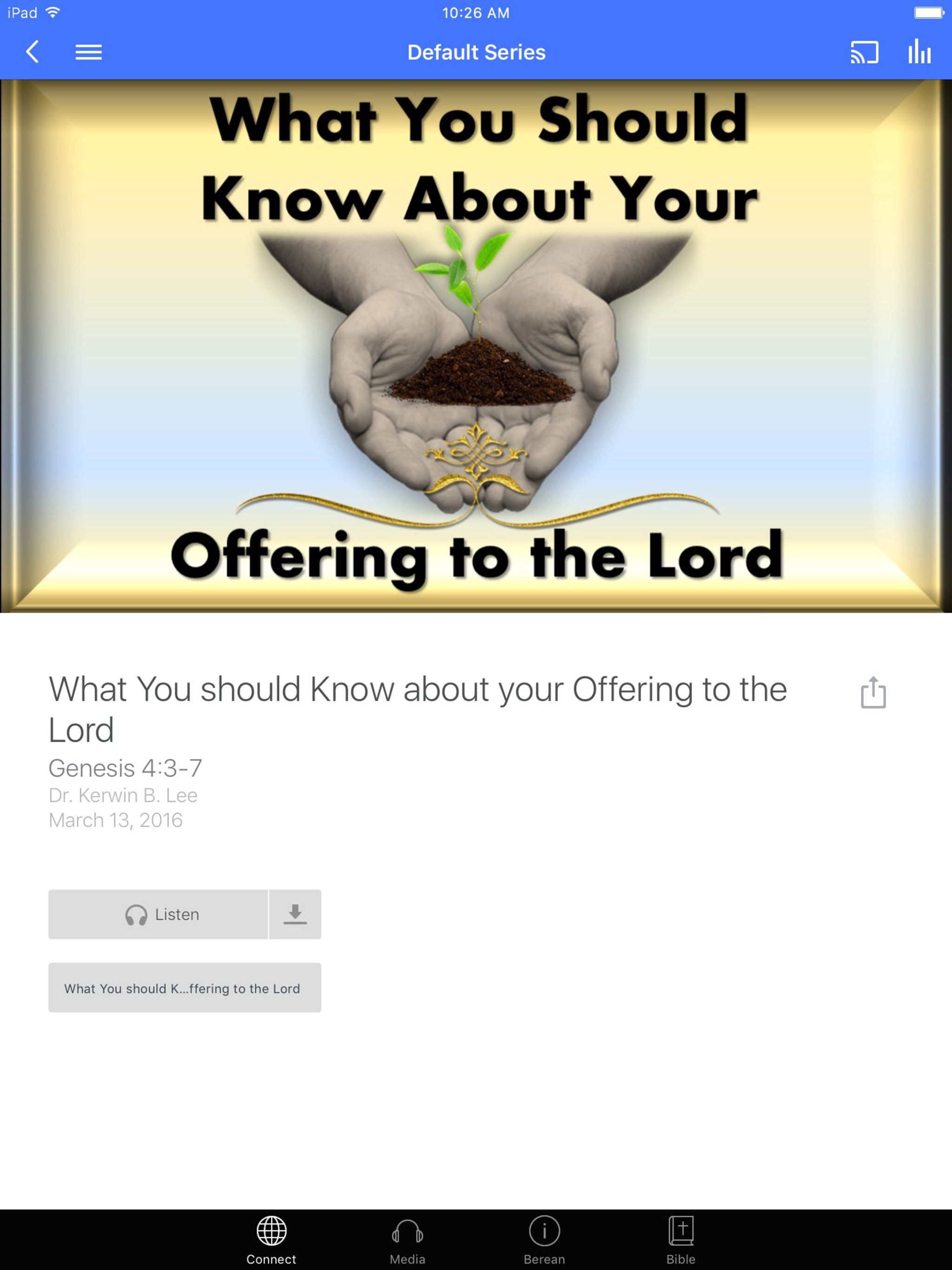 Berean Christian Church screenshot 5