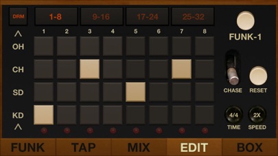 FunkBox Drum Machine Screenshot