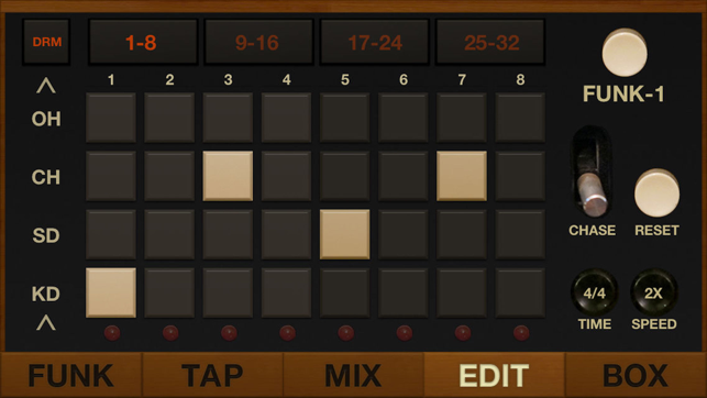 ‎FunkBox Drum Machine Screenshot
