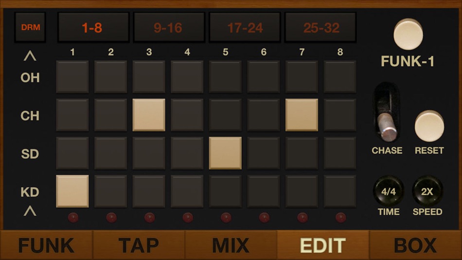 #4. FunkBox Drum Machine (iOS) Podle: Synthetic Bits, LLC