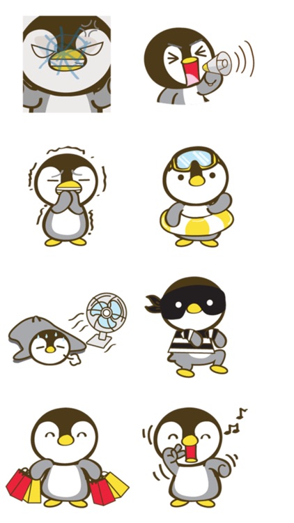 Cute Penguin Stickers screenshot-4
