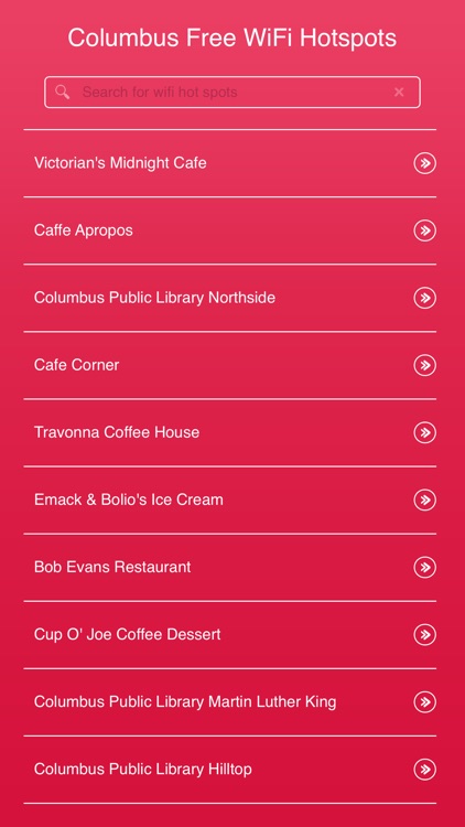 Columbus Wifi Hotspots