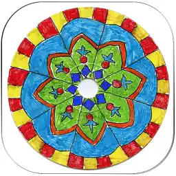 Adult Coloring Book for Stress Releaved app icon