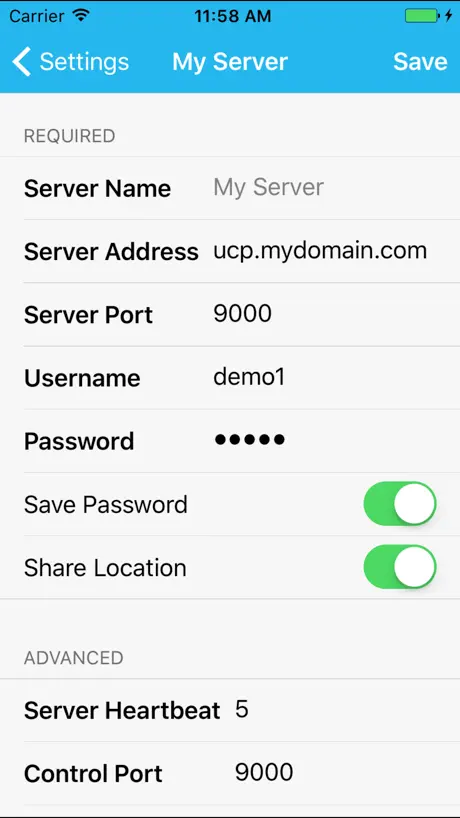 UCP Communicator