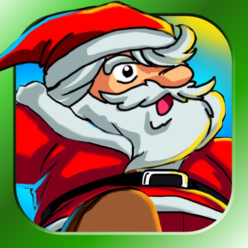 Sledding Santa - White Christmas Mountain Ride FREE Icon