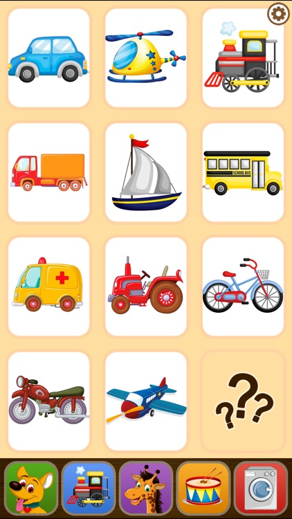 Toddler Flashcards: Learning Baby Kids Games Free