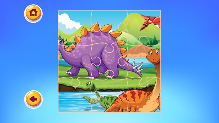 Dinosaur Jigsaw Puzzle Game screenshot-3