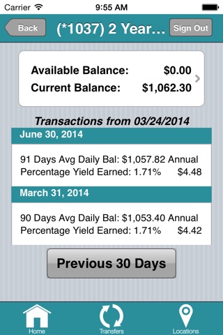 Four Corners FCU screenshot 2