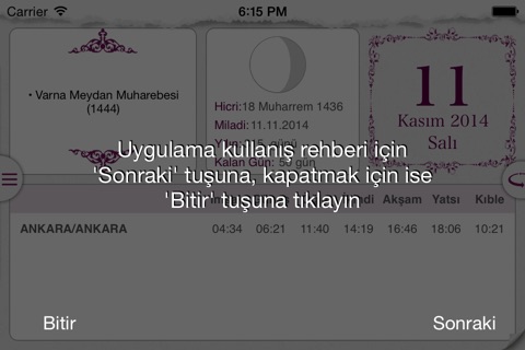 Diyanet Takvimi screenshot 2