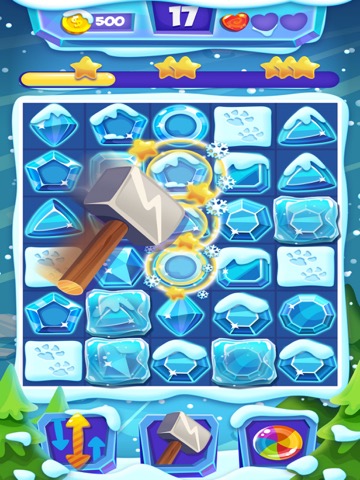 Frozen Winter Crush Match - Fun Puzzle Gameのおすすめ画像1