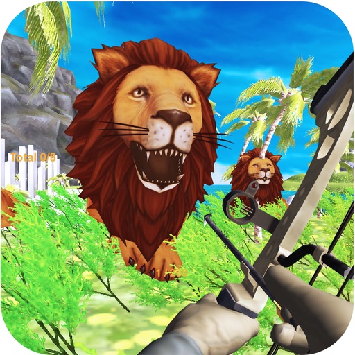 Call of Archer: Lion Hunting in Jungle 2017 icon