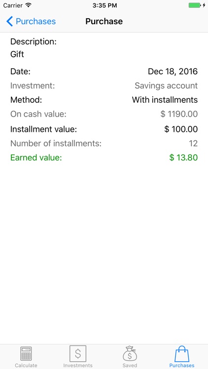 Installments? screenshot-3