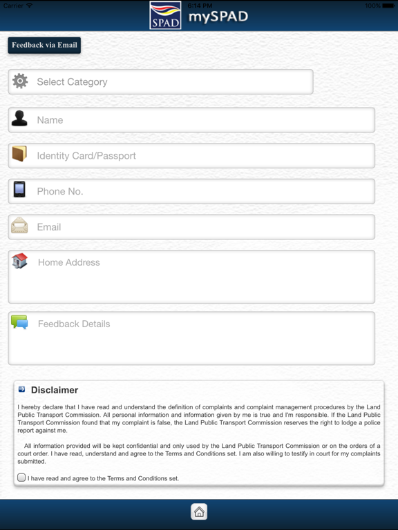 mySPAD iPad screenshot