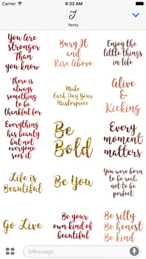 Awesome Motivational Quotes Stickers Pack(圖3)-速報App