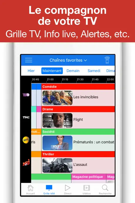 Tivipedia TV live, replay, VoD