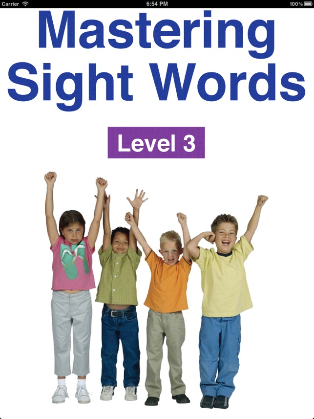 Mastering Sight Words Level 3(圖1)-速報App