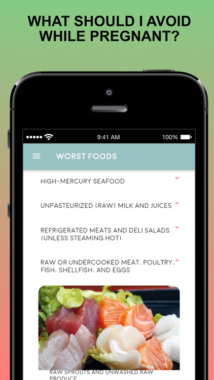 MummyTummy - Pregnancy Food, What to Eat & Avoid! screenshot-4