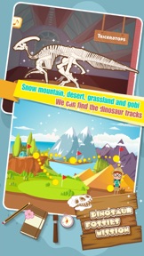 Dinosaur Fossils Mission - Dino Games screenshot
