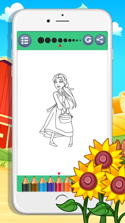 Princess and the Best coloring Books