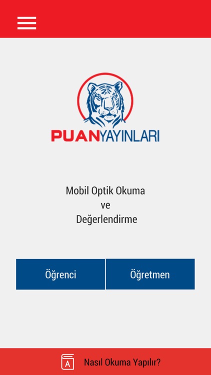 Puan Optik Okuma