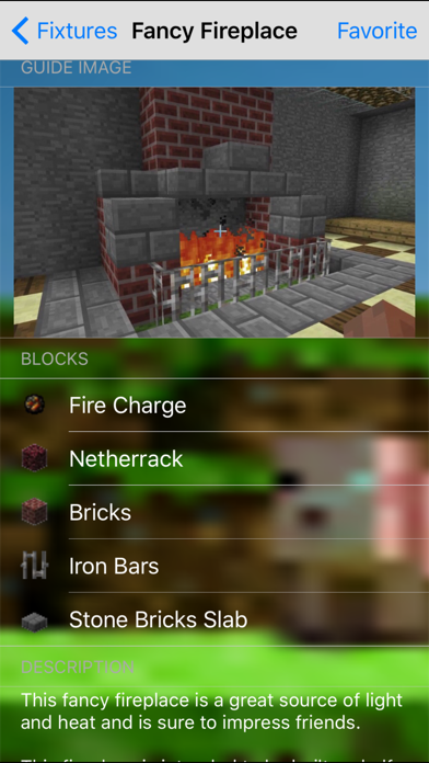 Screenshot #2 pour House & Furniture Guide for Minecraft: Buildings