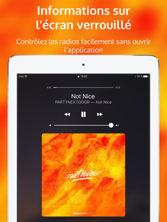 Radios Fm France iPad screenshot 5 - Music app