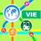 Icon Vienna City Maps - Discover VIE with MRT,Bus,Guide