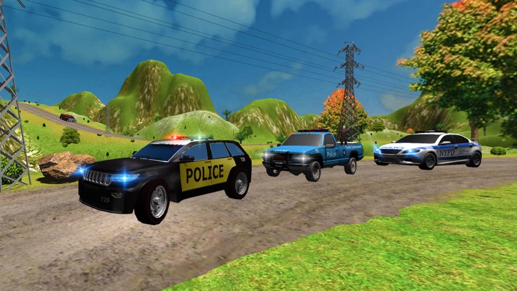 Hill Police vs Gangsters Chase