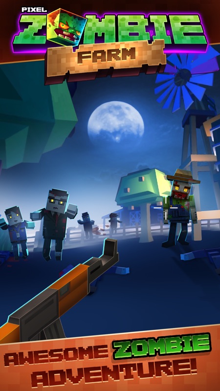 Zombie Pixel Farm Survival Fps screenshot 3