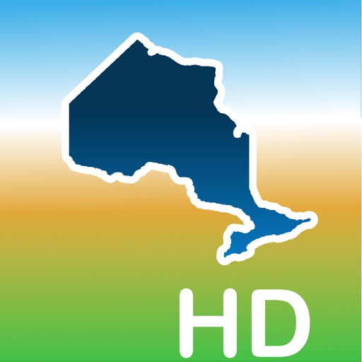 Aqua Map Ontario ON Lakes HD - GPS Nautical Charts icon